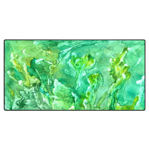 Rosie Brown Easy Being Green Desk Mat