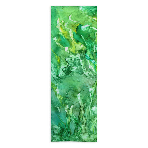 Rosie Brown Easy Being Green Yoga Towel