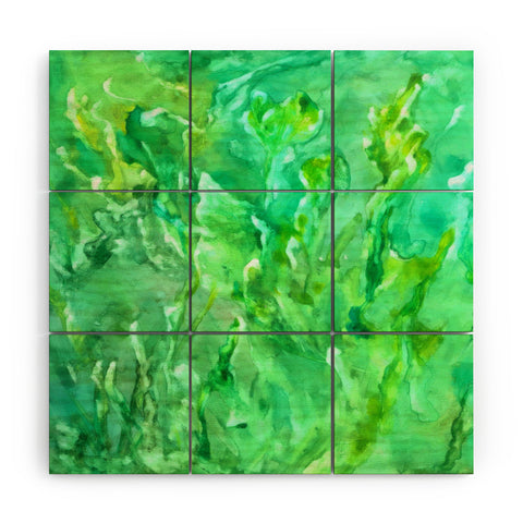 Rosie Brown Easy Being Green Wood Wall Mural