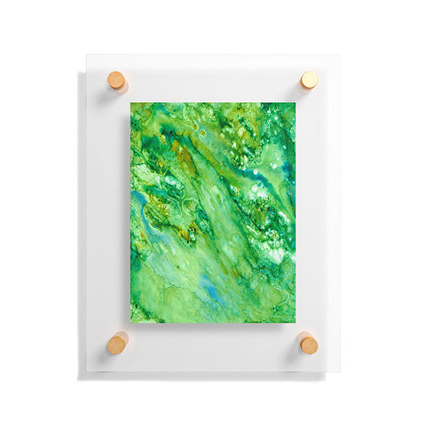 Rosie Brown Emerald Fantasy Floating Acrylic Print