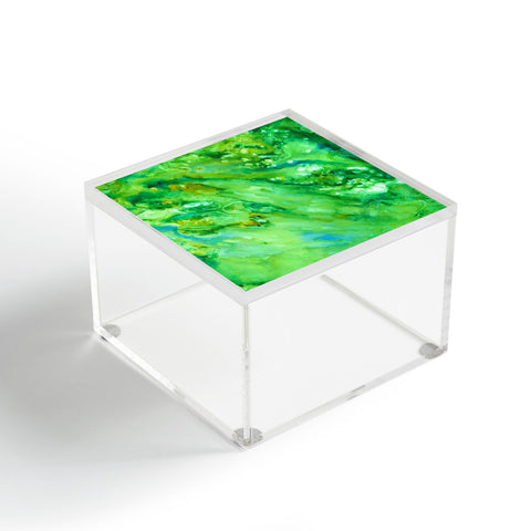 Rosie Brown Emerald Fantasy Acrylic Box
