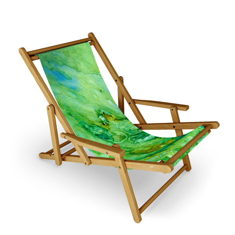 Rosie Brown Emerald Fantasy Sling Chair