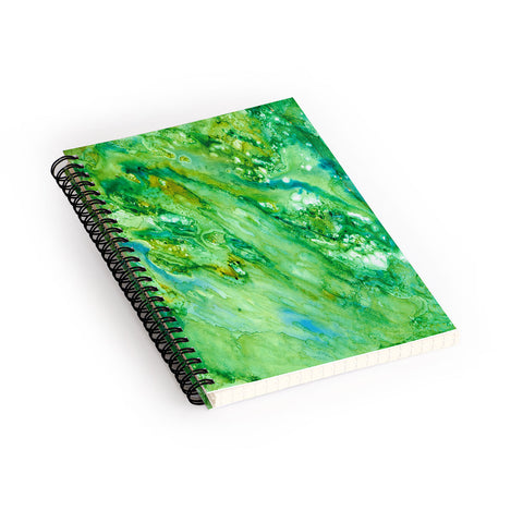 Rosie Brown Emerald Fantasy Spiral Notebook