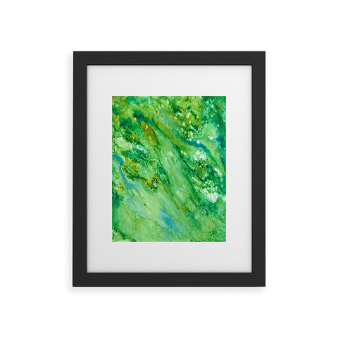 Rosie Brown Emerald Fantasy Framed Art Print