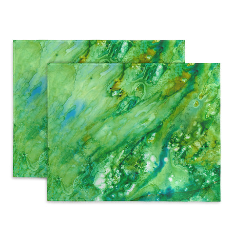 Rosie Brown Emerald Fantasy Placemat