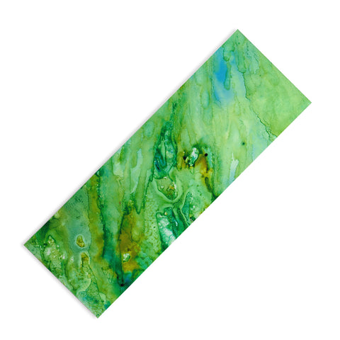 Rosie Brown Emerald Fantasy Yoga Mat
