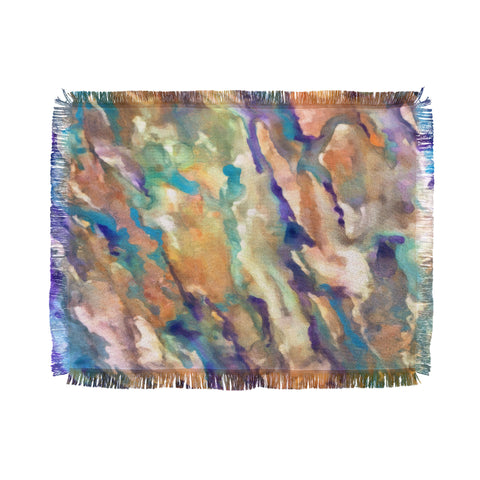 Rosie Brown Eucalyptus Throw Blanket