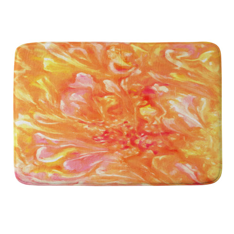 Rosie Brown Falling Petals Memory Foam Bath Mat