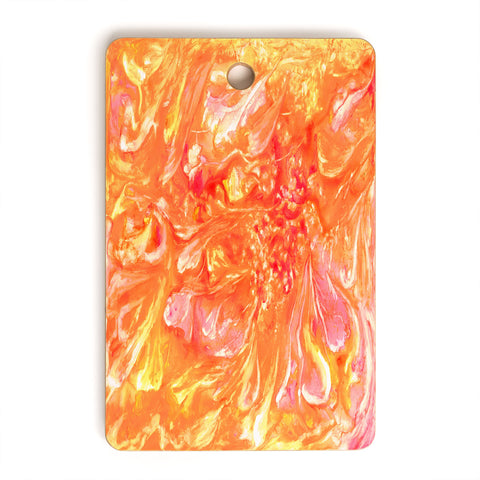 Rosie Brown Falling Petals Cutting Board Rectangle