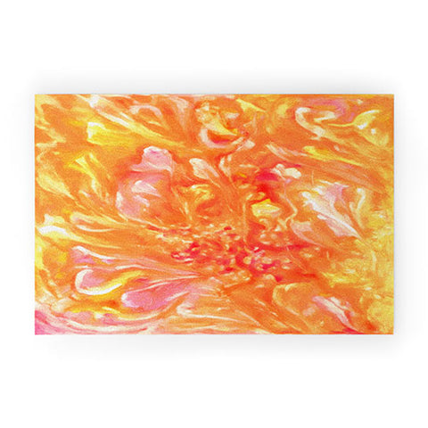 Rosie Brown Falling Petals Welcome Mat