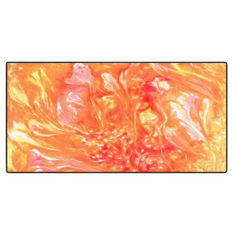 Rosie Brown Falling Petals Desk Mat