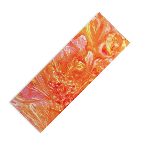 Rosie Brown Falling Petals Yoga Mat