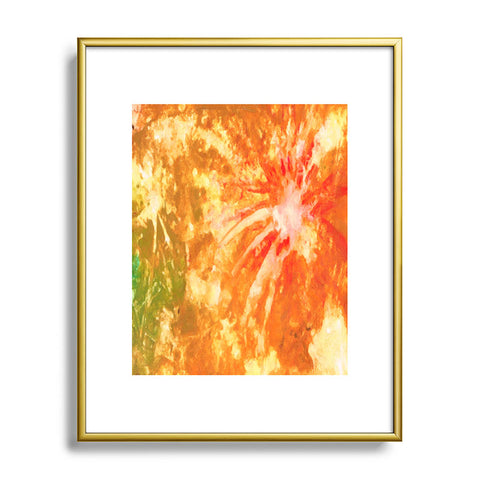 Rosie Brown Fantastic Fireworks Metal Framed Art Print