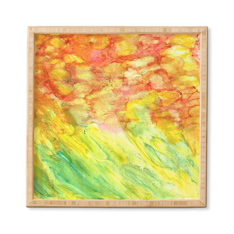 Rosie Brown Fantasy Flowers Framed Wall Art