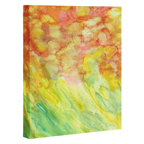 Rosie Brown Fantasy Flowers Art Canvas