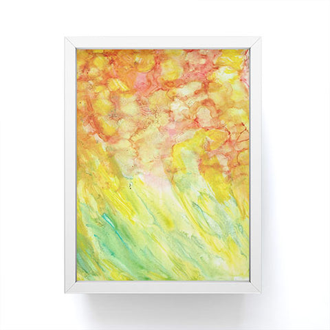 Rosie Brown Fantasy Flowers Framed Mini Art Print