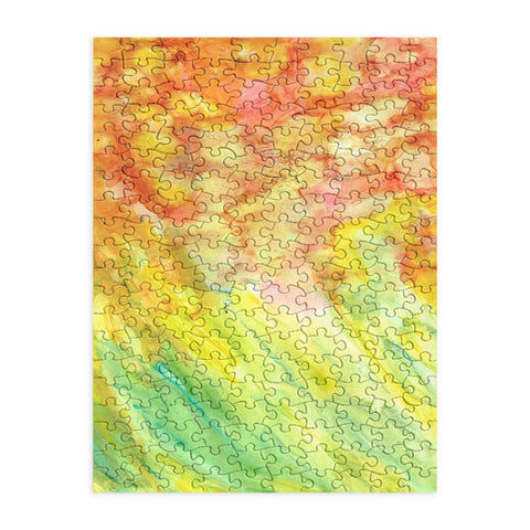 Rosie Brown Fantasy Flowers Puzzle