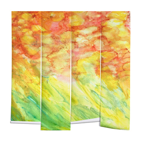 Rosie Brown Fantasy Flowers Wall Mural