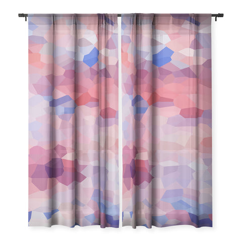 Rosie Brown Flamingo Sheer Non Repeat