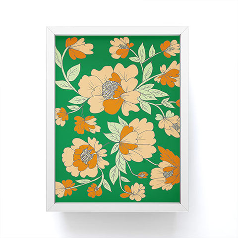 Rosie Brown Floral Framed Mini Art Print