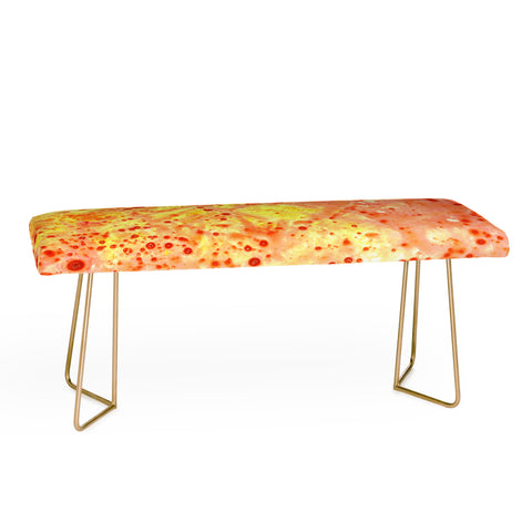 Rosie Brown Florida Orange Bench