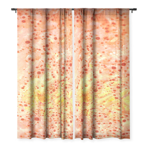 Rosie Brown Florida Orange Sheer Non Repeat