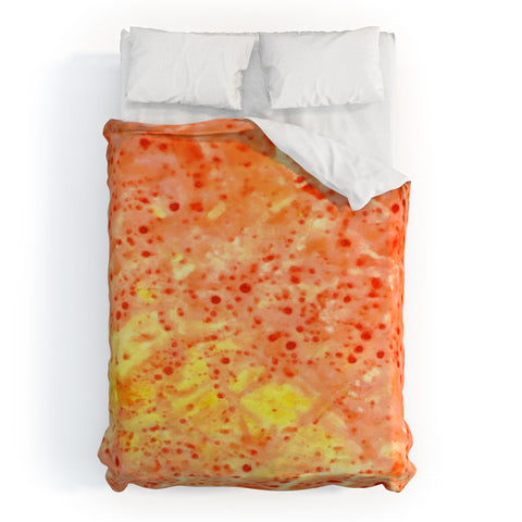 Rosie Brown Florida Orange Duvet Cover