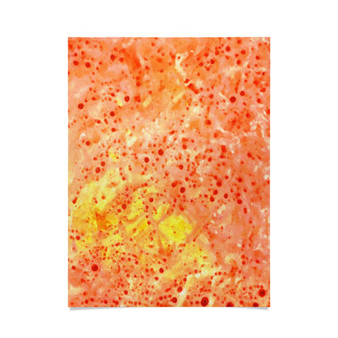 Rosie Brown Florida Orange Poster