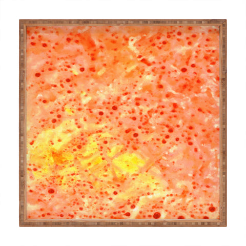 Rosie Brown Florida Orange Square Tray