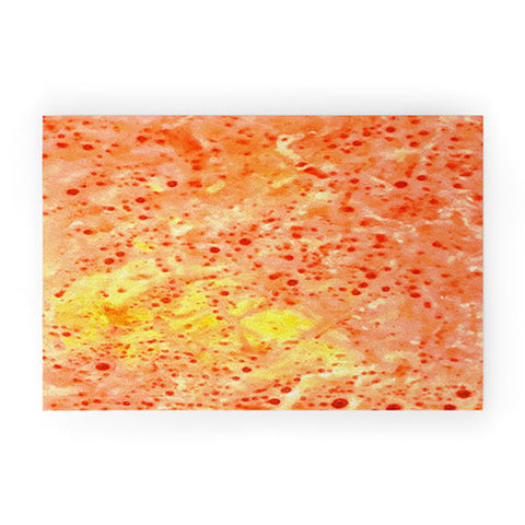 Rosie Brown Florida Orange Welcome Mat