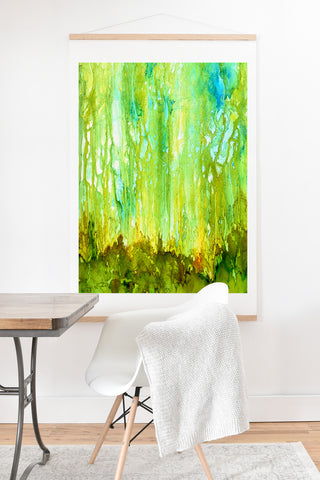 Rosie Brown Forest Glow Art Print And Hanger