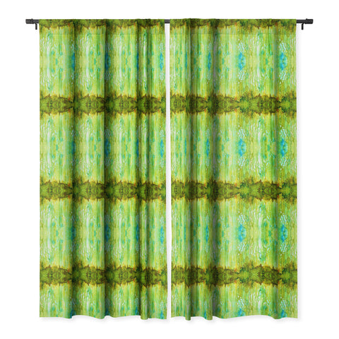 Rosie Brown Forest Glow Blackout Window Curtain