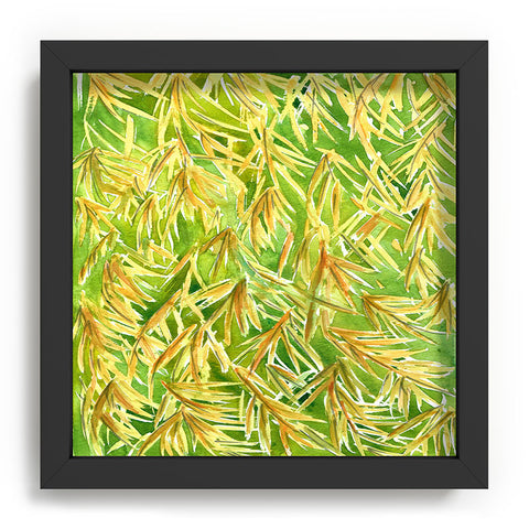 Rosie Brown Fronds Recessed Framing Square