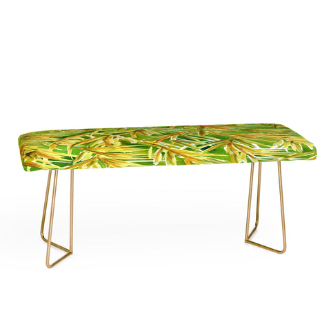 Rosie Brown Fronds Bench