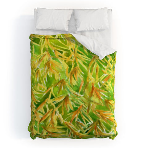 Rosie Brown Fronds Comforter