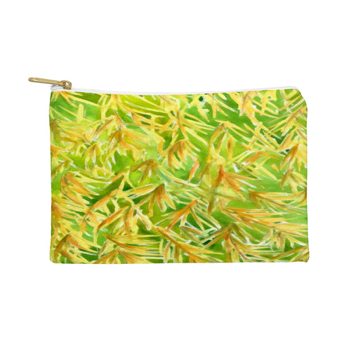 Rosie Brown Fronds Pouch