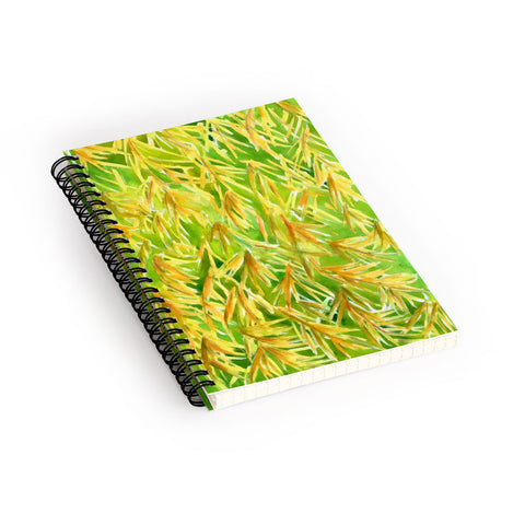 Rosie Brown Fronds Spiral Notebook