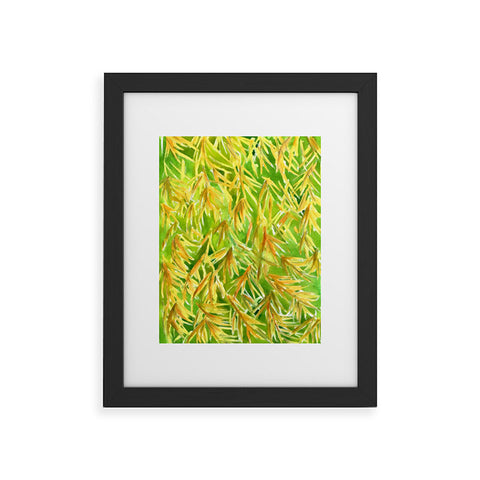 Rosie Brown Fronds Framed Art Print