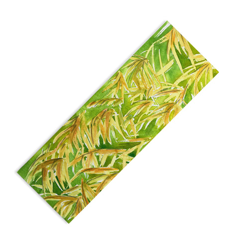 Rosie Brown Fronds Yoga Mat