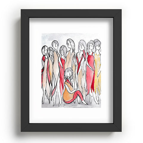 Rosie Brown Future is Female Recessed Framing Rectangle