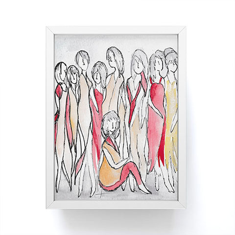 Rosie Brown Future is Female Framed Mini Art Print