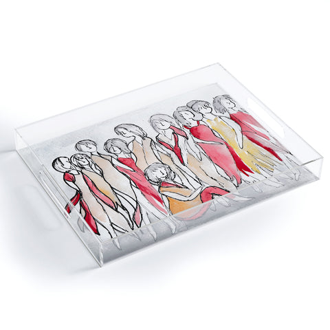 Rosie Brown Future is Female Acrylic Tray