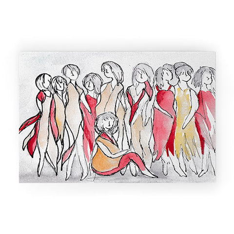 Rosie Brown Future is Female Welcome Mat