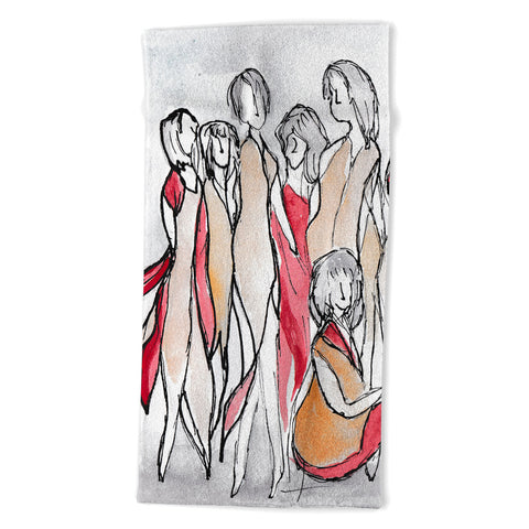 Rosie Brown Future is Female Beach Towel