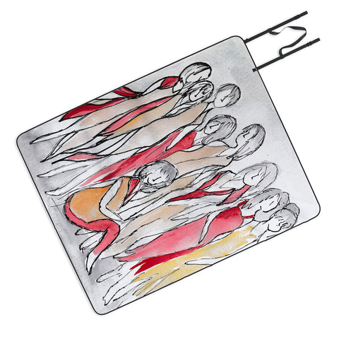 Rosie Brown Future is Female Picnic Blanket