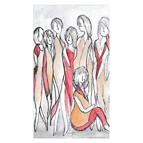 Rosie Brown Future is Female Tablecloth