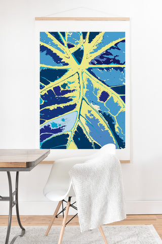 Rosie Brown Garden Curves Art Print And Hanger