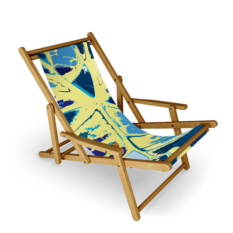 Rosie Brown Garden Curves Sling Chair