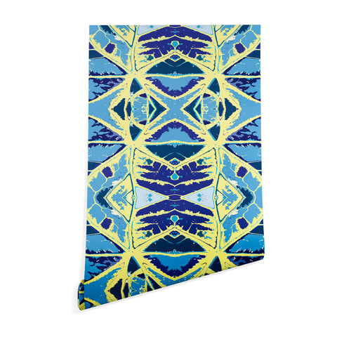 Rosie Brown Garden Curves Wallpaper