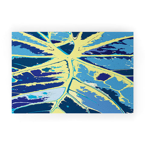 Rosie Brown Garden Curves Welcome Mat